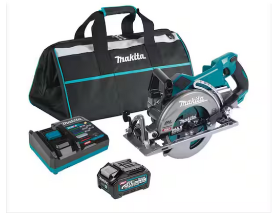 40V Max XGT Brushless Cordless Rear Handle 7-1/4 in. Circular Saw Kit (4.0 Ah)