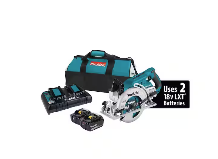 18V X2 LXT 5.0Ah Lithium-Ion (36V) Brushless Cordless Rear Handle 7-1/4 in. Circular Saw Kit